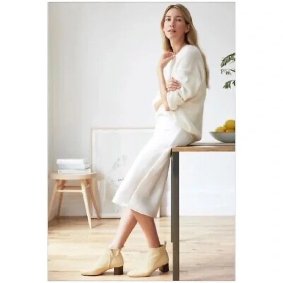 [NIOB] EVERLANE The Day Boot in Ecru. Size 9.5 - Picture 5 of 7